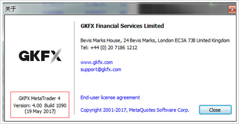 GKFX捷凯金融最新公告：MT4平台更新通知2
