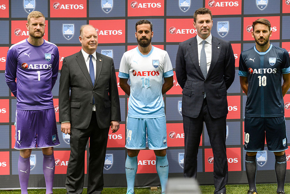 双方共同发布悉尼FC 2018亚冠联赛主客场球衣